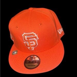9fifty Orange Snapback Hat